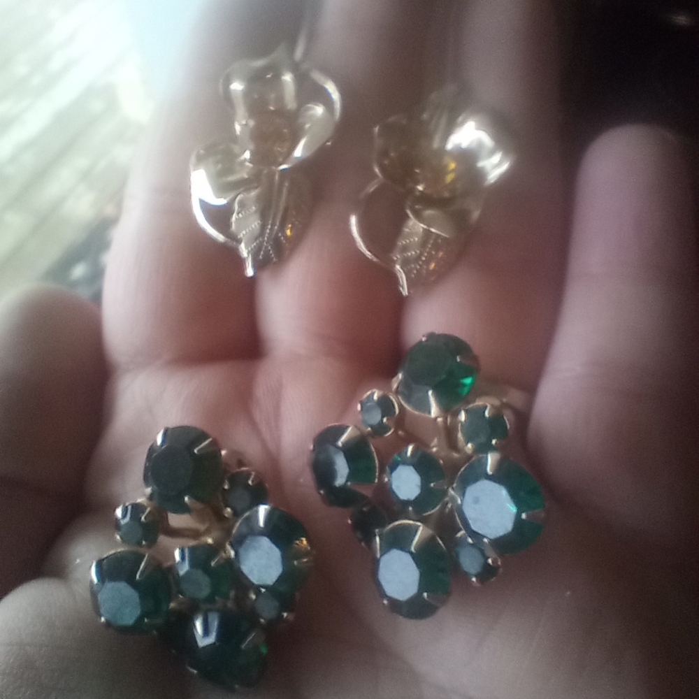 Vintage Clipon Earrings